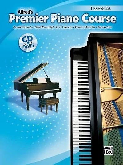 Premier Piano Course Lesson Book, Bk 2A: Book and CD