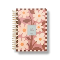 Floral Plans B5 Spiral Hardcover Page a Day Planner