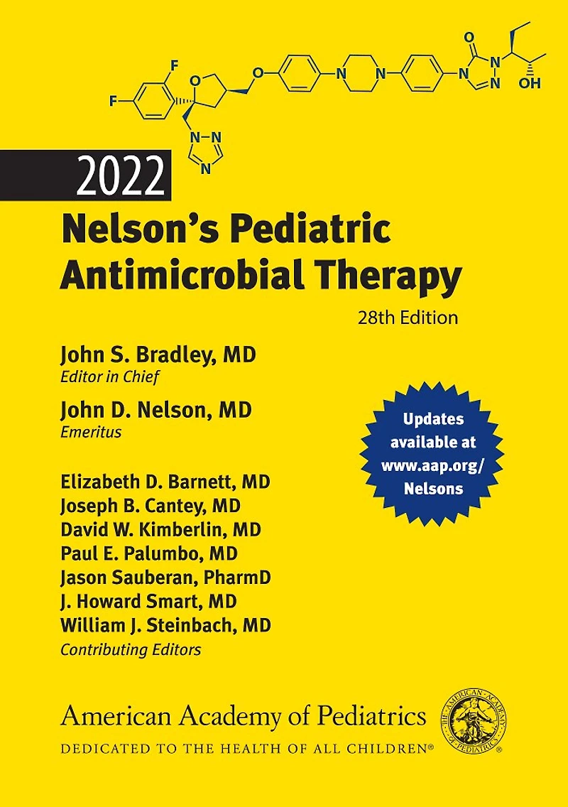 2026 Nelson's Pediatric Antimicrobial Therapy