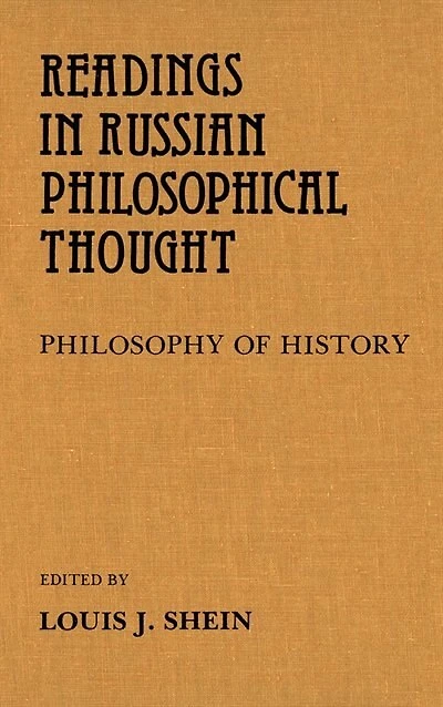 Readings Russian Philosophical Thought: Philosophy of History