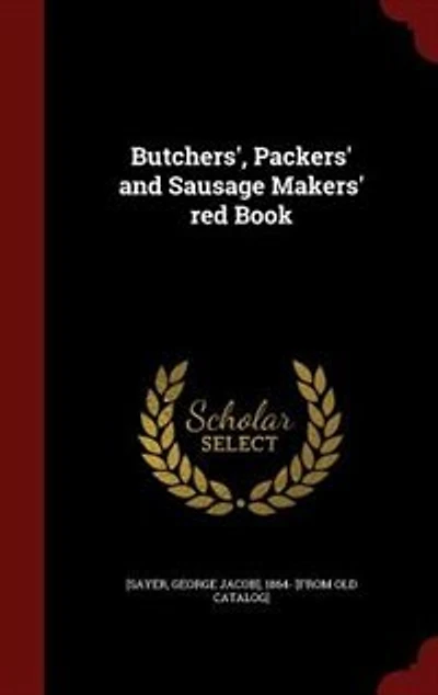 Butchers', Packers' and Sausage Makers' red Book