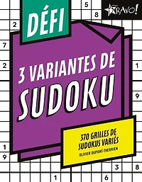Défi - 3 variantes de sudoku: 370 grilles de sudokus variés