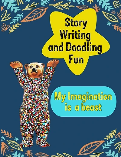 Story writing and doodling fun: Sketch book, drawing tablet, activity book