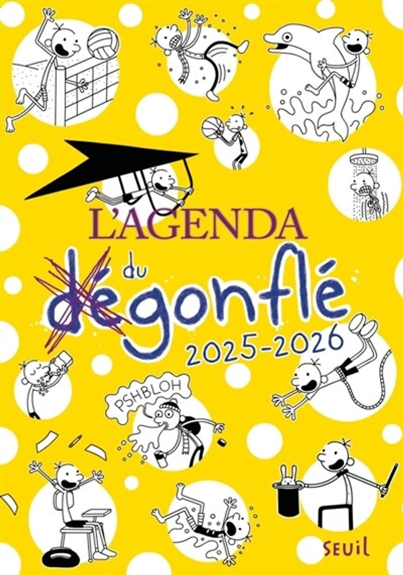 L' agenda du dégonflé 2025-2026