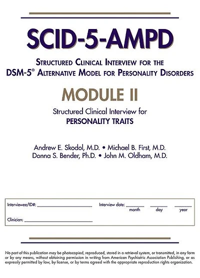 Structured Clinical Interview For The Dsm-5 Alternative Model For Personality Disorders (scid-5-ampd) Module Ii: Personality Traits