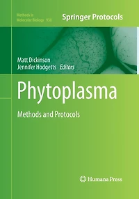 Phytoplasma: Methods And Protocols