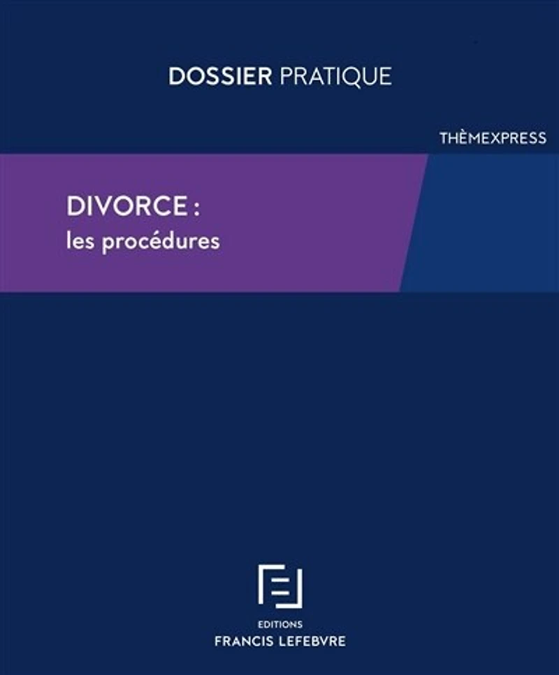 Divorce: les procédures
