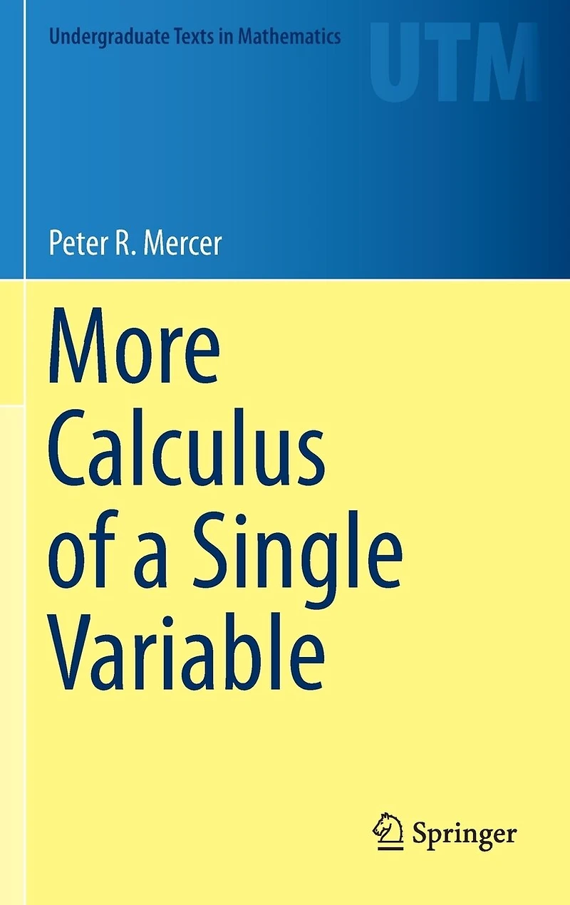 More Calculus of a Single Variable