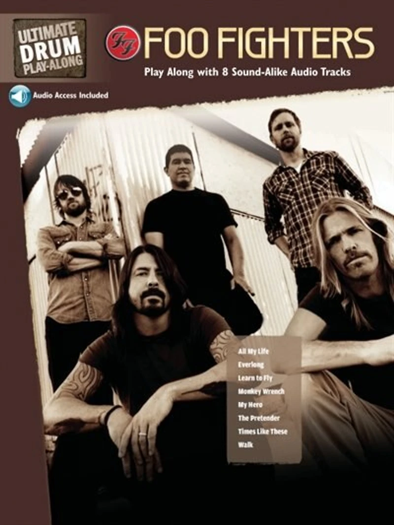 Foo Fighters: Ultimate Drum Play-along Book/2-cd Pack