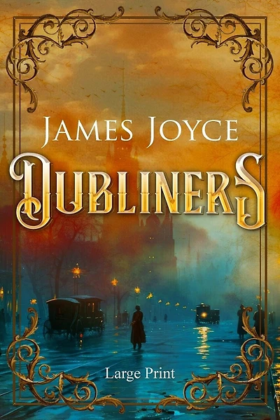 Dubliners (Large Print, Annotated): Large Print Edition