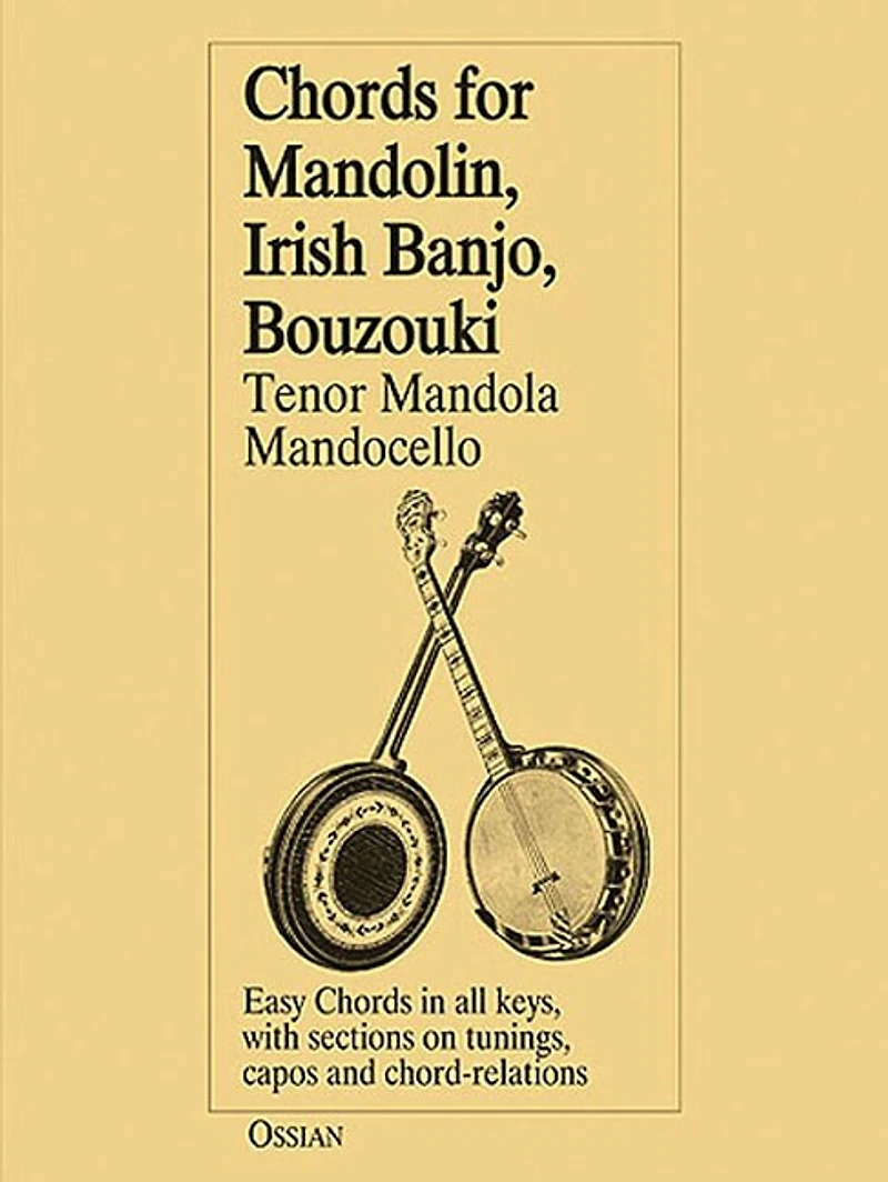 Chords for Mandolin, Irish Banjo, Bouzouki, Tenor Mandola, Mandocello