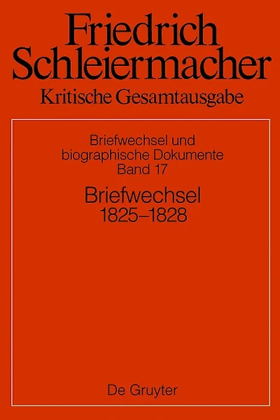 Briefwechsel 1825–1828: Briefe 5774–6387