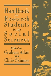 Handbook For Research Students The Social Sciences