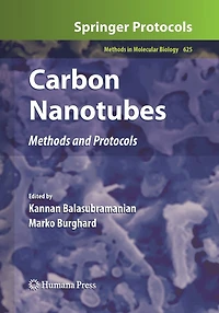 Carbon Nanotubes: Methods And Protocols