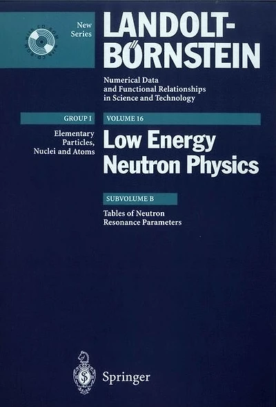 Tables of Neutron Resonance Parameters