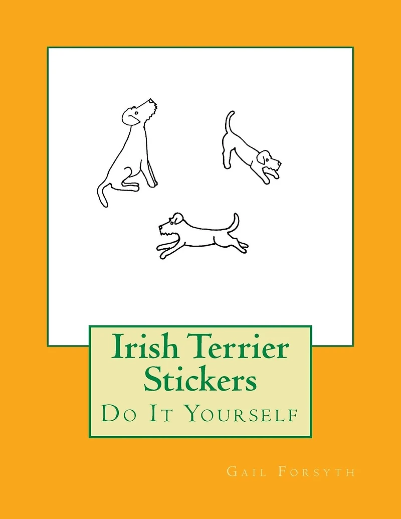 Irish Terrier Stickers: Do It Yourself