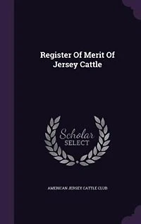 Register Of Merit Of Jersey Cattle