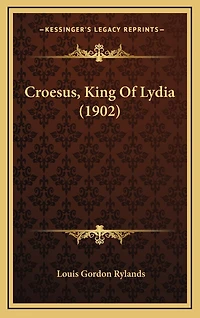 Croesus, King Of Lydia (1902)