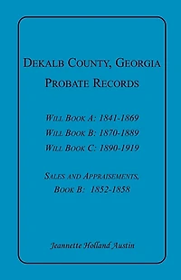 DeKalb County, Georgia, Probate Records