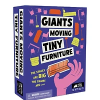 Giants Moving Tiny Furniture