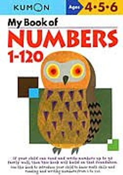 Kumon My Book of Numbers 1-120: Revised Ed: