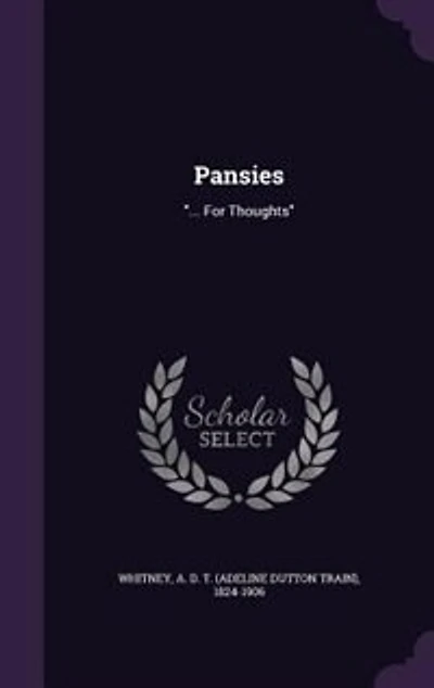 Pansies: ... For Thoughts