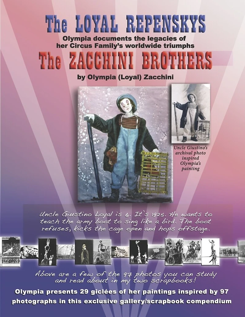 The Loyal Repenskys The Zacchini Brothers: Olympia documents the legacies of her Circus Family's worldwide triumphs