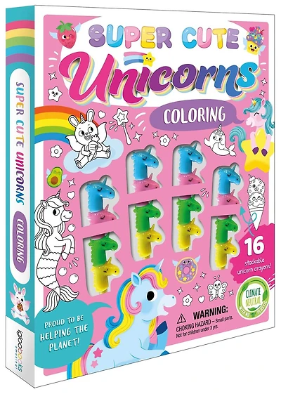 SUPER CUTE UNICORNS COLORING