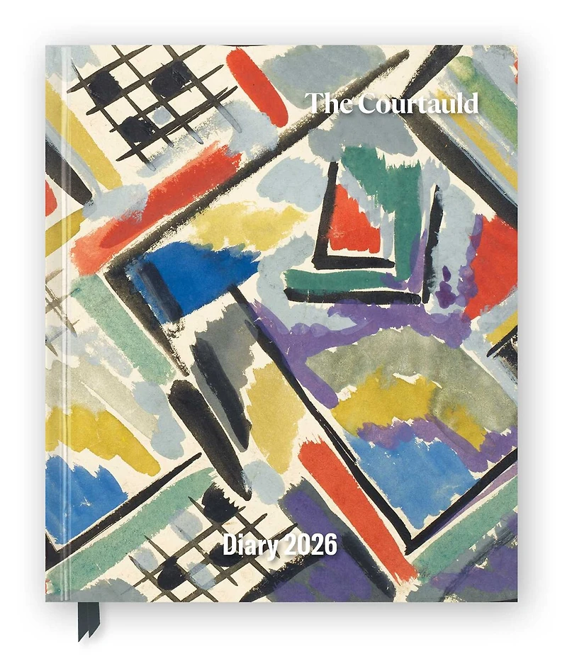 The Courtauld 2026 Desk Diary Planner - Week to View, Illustrated throughout