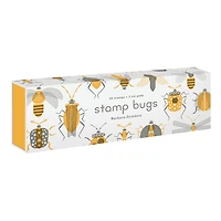 Stamp Bugs (25 stamps, 2 ink colors)