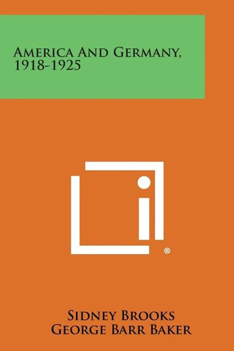 America and Germany, 1918-1925