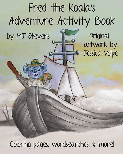 Fred The Koala's Adventure Activity Book