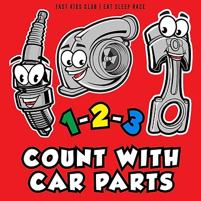 1-2-3 Count with Car Parts