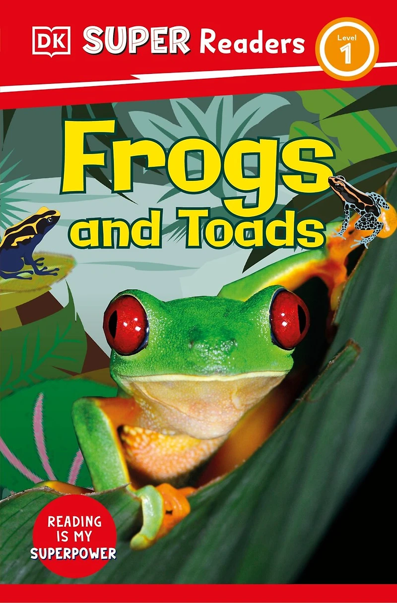 DK Super Readers Level 1 Frogs and Toads