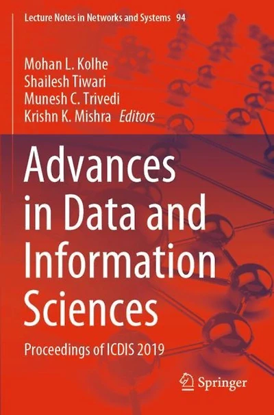 Advances in Data and Information Sciences: Proceedings of ICDIS 2019