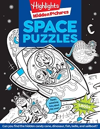 Space Puzzles: Solar System Puzzle Book for Kids 6-12, Fun Space Gift with Activities and Games, Over 100 Puzzles and More Than 1,800 Hidden Objects to Find