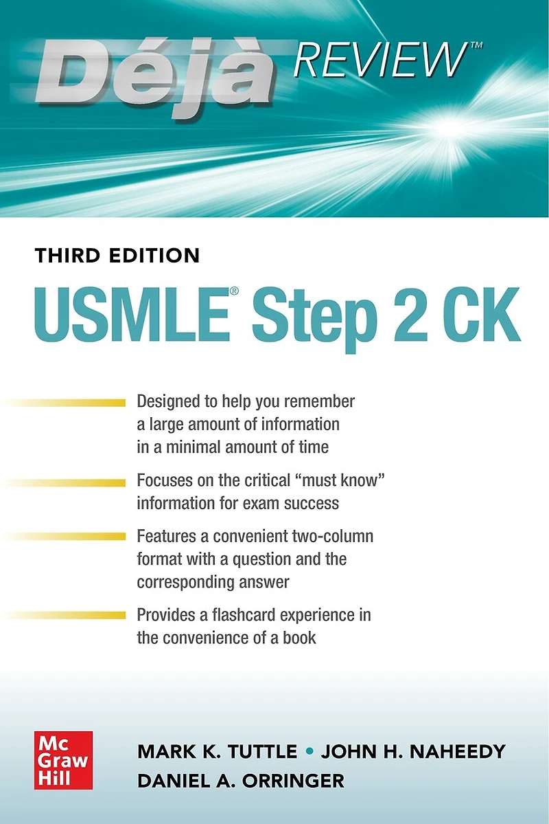 Deja Review: USMLE Step 2 CK, Third Edition: Edition