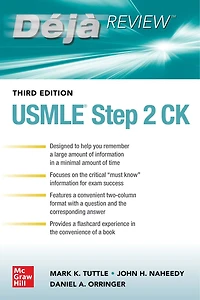 Deja Review: USMLE Step 2 CK, Third Edition: Edition