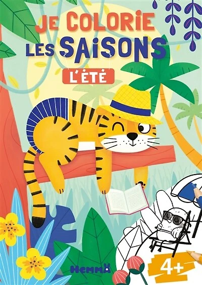 Je colorie les saisons: L'été