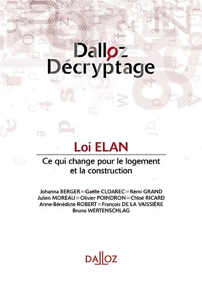 Loi Elan: ce qui change pour le logement et la construction