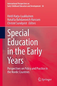 Special Education The Early Years: Perspectives On Policy And Practice Nordic Countries