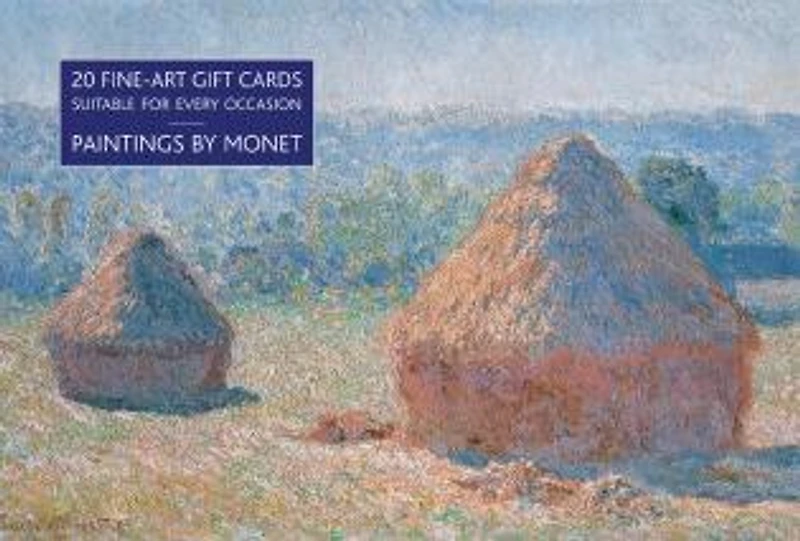 Card Box of 20 Notecards and Envelopes: Paintings by Monet: A delightful pack of high-quality fine-art gift cards and decorative envelopes