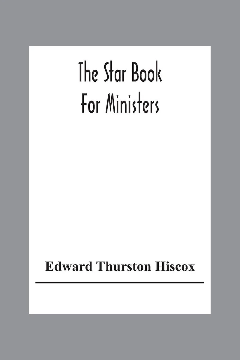 The Star Book For Ministers