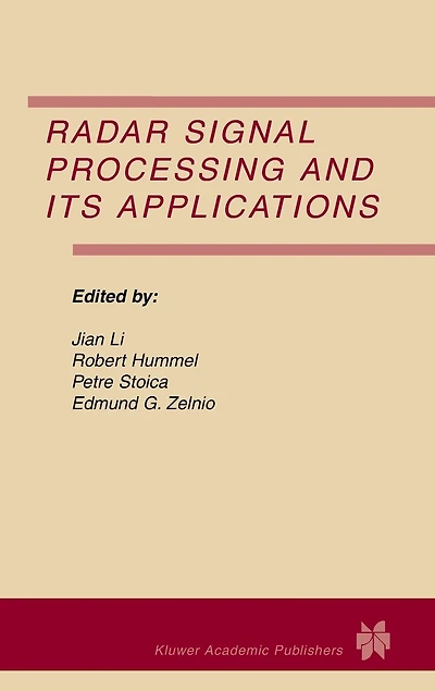 Radar Signal Processing And Its Applications