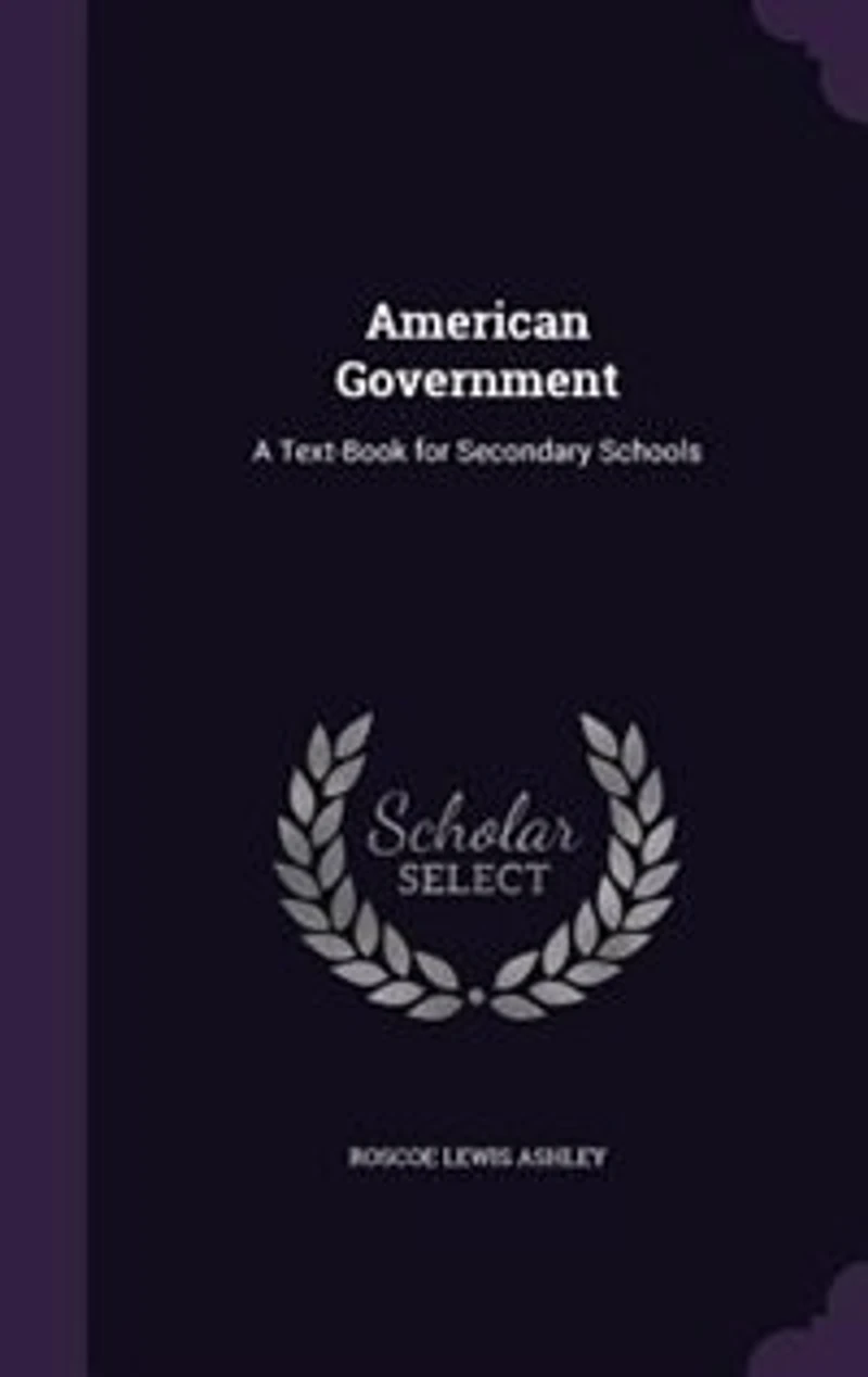 American Government; a Text-book for Secondary Schools