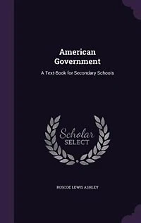 American Government; a Text-book for Secondary Schools