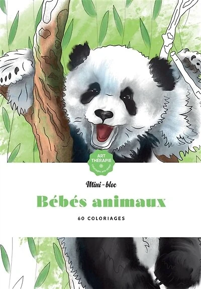 Bébés animaux: 60 coloriages anti-stress