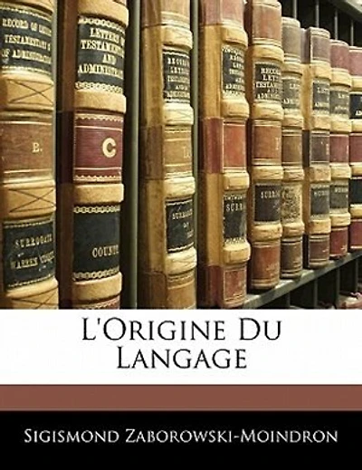 L'origine Du Langage
