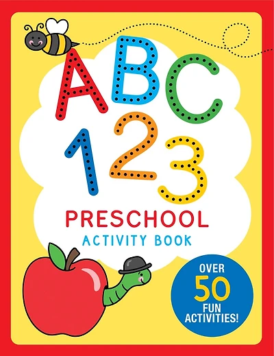 ABC 123 Preschool Activity Book