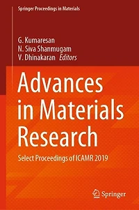 Advances Materials Research: Select Proceedings of ICAMR 2019